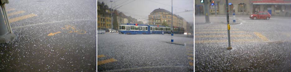 hailstones